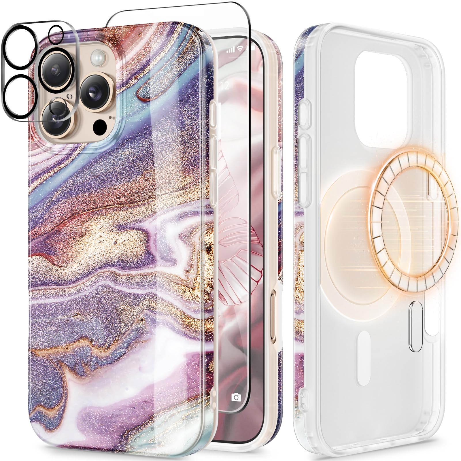 GVIEWIN Compatible with iPhone 16 Pro Case