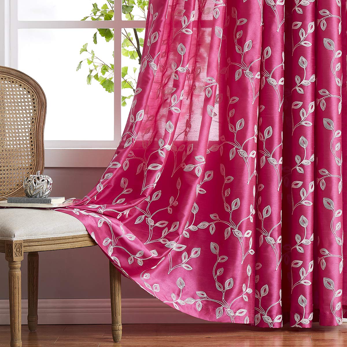 Making Hot Pink Curtains Curtains & Drapes