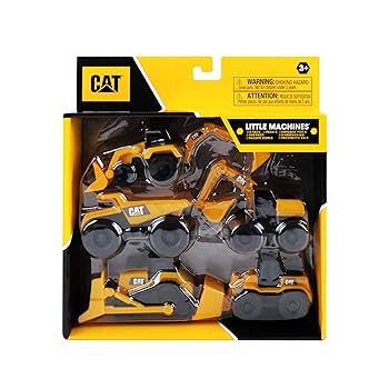 CAT 建設機械ミニカー5台セット Amazon.co.jp: CatToysOfficial - CAT Little Machines 5ピース