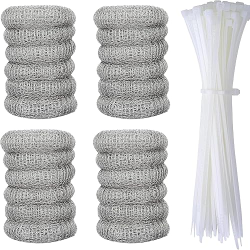 Miniatura 1 de 24 trampas de pelusa para lavadora, trampas de pelusa de acero inoxidable para lavandería, malla para lavadora, filtro de manguera de lavadora,