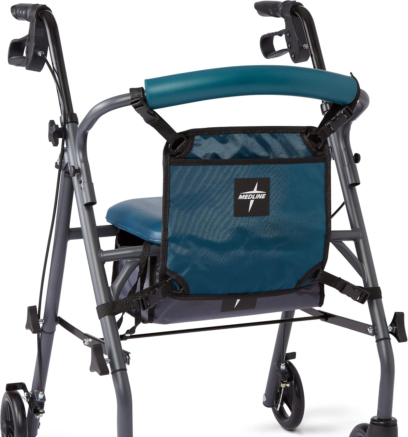Medline Front Bag for Rollator Walkers, Adjustable