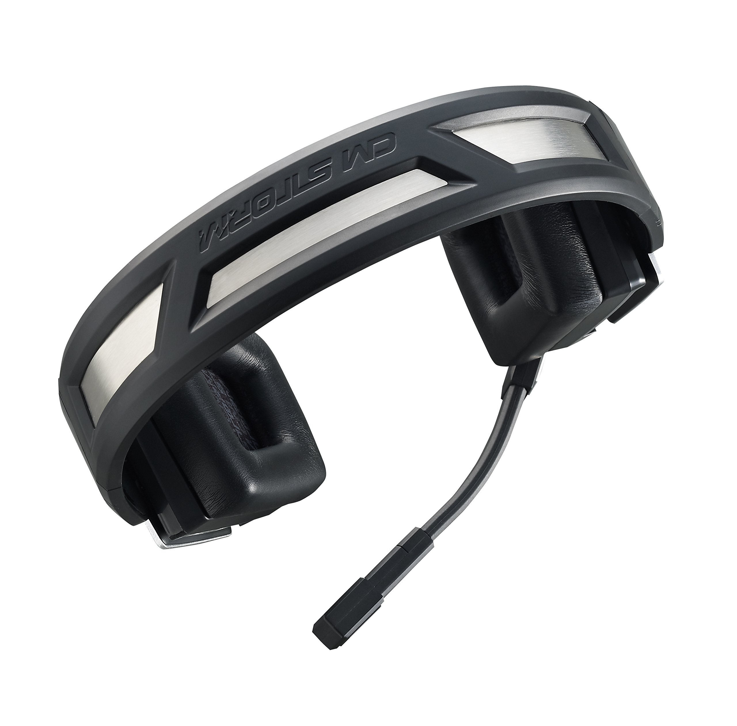 Cooler Master SGH-4330-KATA1 - Auriculares con micrófono, control remoto integrado, negro y blanco