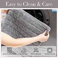 Vista 6 de Velvet Couch Cover, Washable Sectional Sofa Cover, Anti Slip Sofa Slipcovers for 3 Cushion Couch Sofa L Shaped Recliner, Furniture Protector Covers