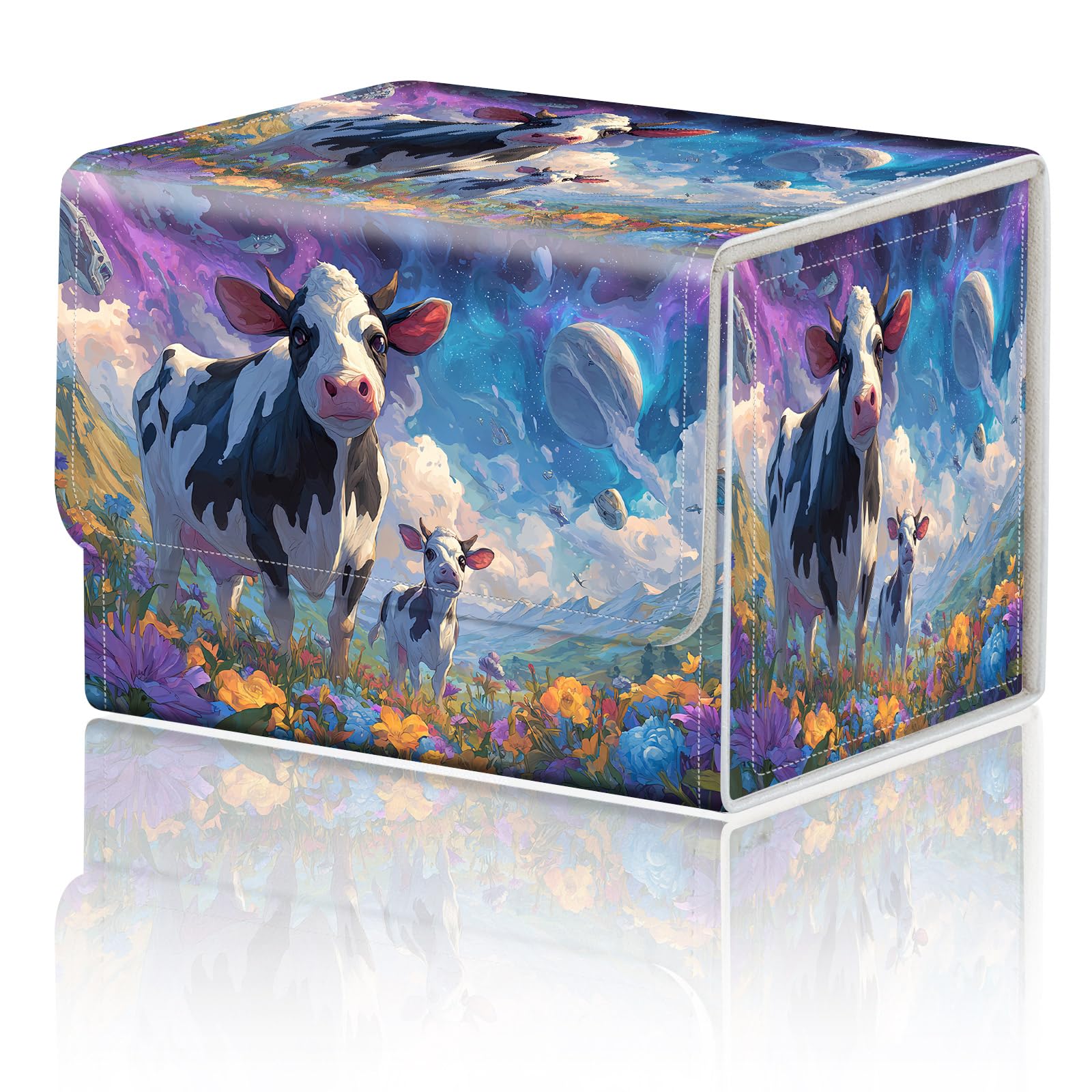 Magnetic Closure TCG Deck Box Portable Card Holder Trading Card Deck Box — image 1
