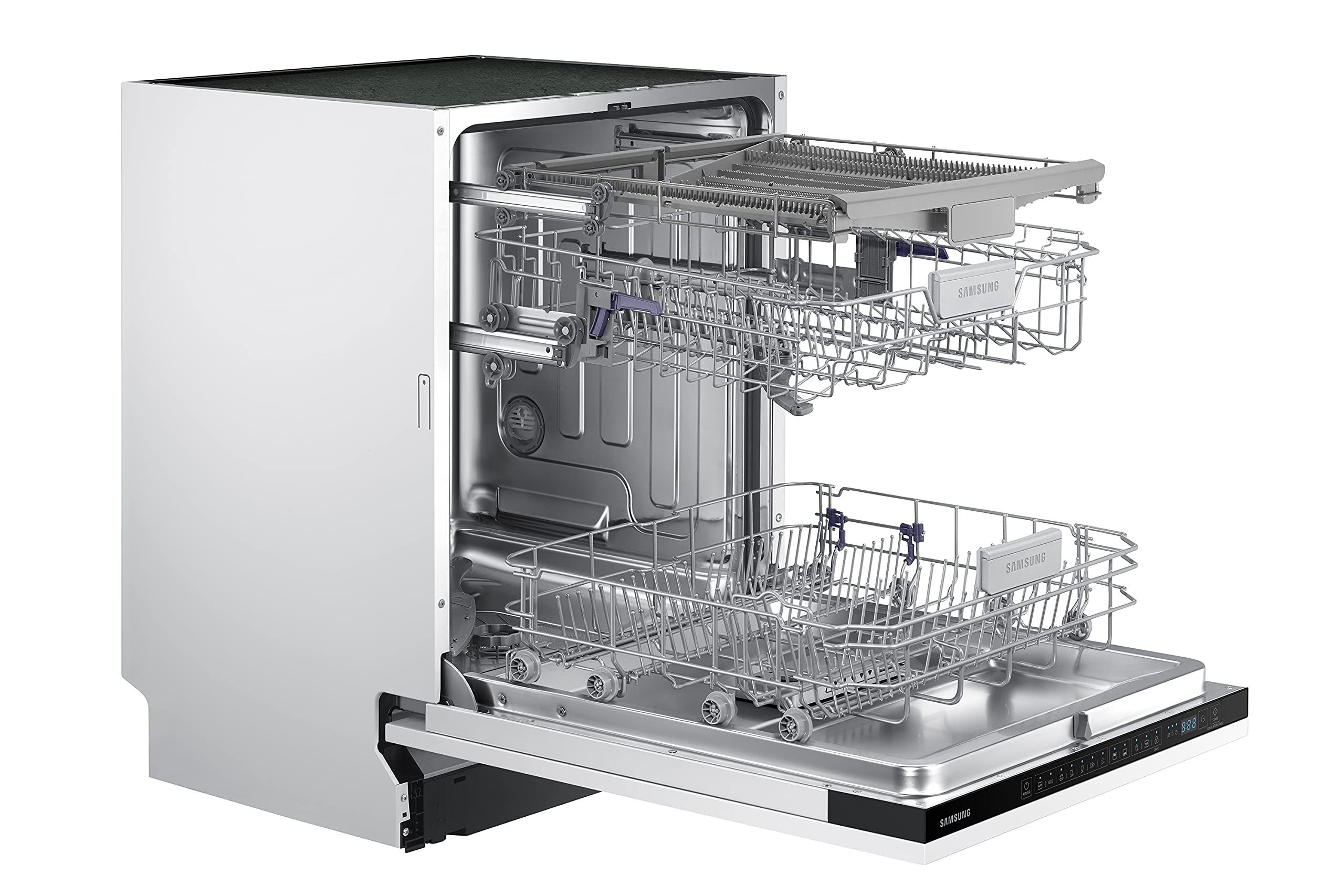 Lavastoviglie incasso Samsung DW60M6070IB Serie 4 Sliding Classe E scomparsa totale 14 Coperti