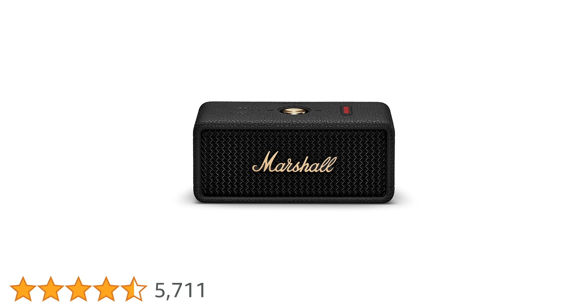 Marshall Emberton III Black＆Brass Marshall Emberton III Portable Bluetooth Speaker