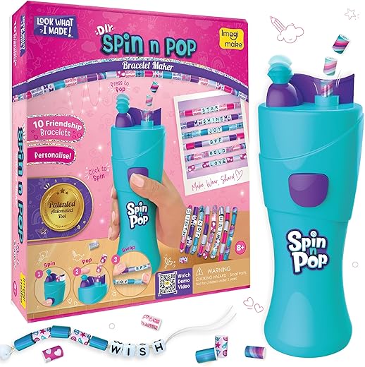 Imagimake Spin n Pop DIY Bracelet Making Kit Review: Perfect Craft Gift for Creative Kids