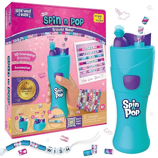 Imagimake Spin n Pop Bracelet Kit for Kids