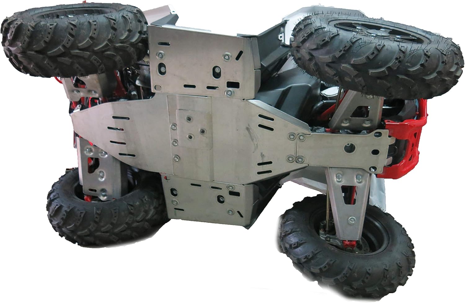 Rival Compatible con Polaris Scrambler 850  XP 1000 Alloy Full Skidplate Kit