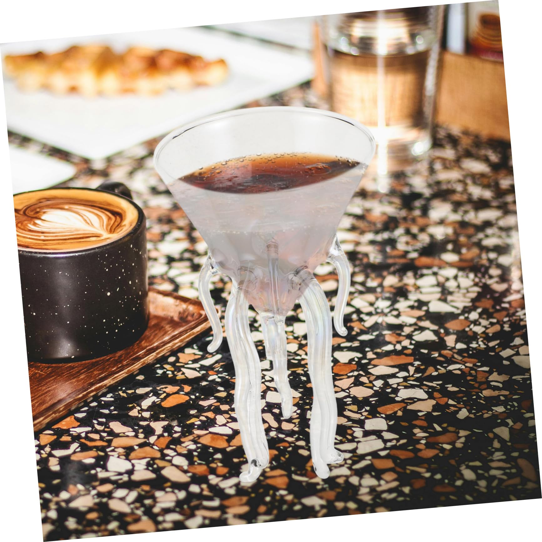 Cabilock 3 Piezas De Copa De Medusa Copa De Vino De Cristal Copas De Vino De Fiesta Copas Decorativas Copas De Bar Copas De Vino Copa De Vino Tinto Copas De Vino Reutilizables Reutilizable