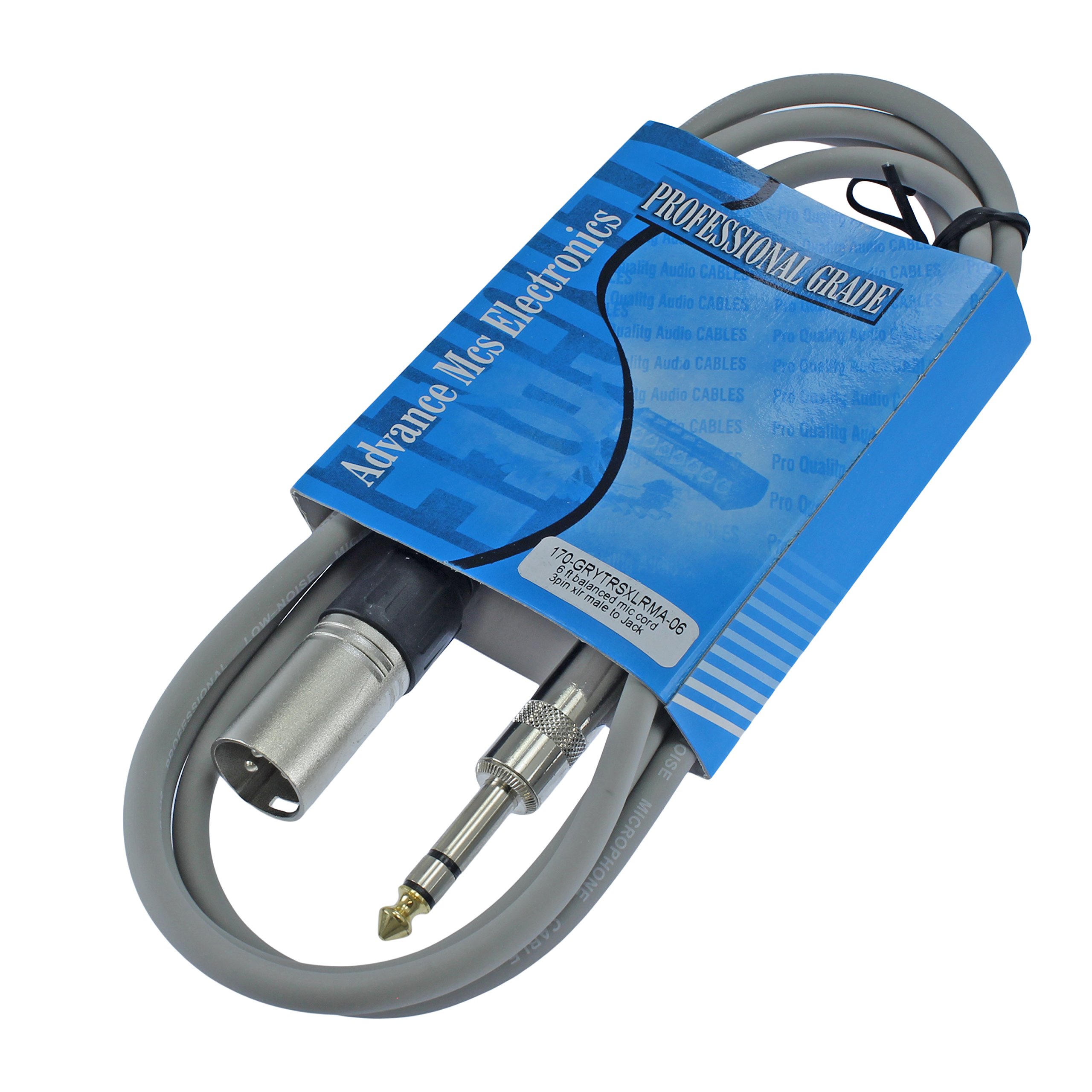 1/10,2 cm TRS na XLR męski Pro Audio kabel krosowy zrównoważony i ekranowany
