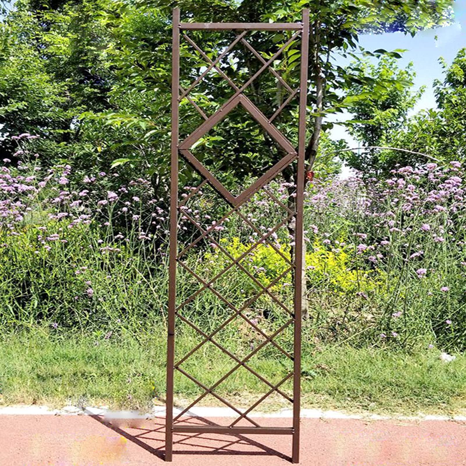 Łuk Ogrodowy, Łuki Różane, Łuki Ślubne Z Podstawą, Pergola Kratowa, Odporne Na Warunki Atmosferyczne I Wolnostojące, Używane Do Różnych Roślin Pnących, Dekoracja Na Uroczystości, Ciemnozielony, 2,6 X