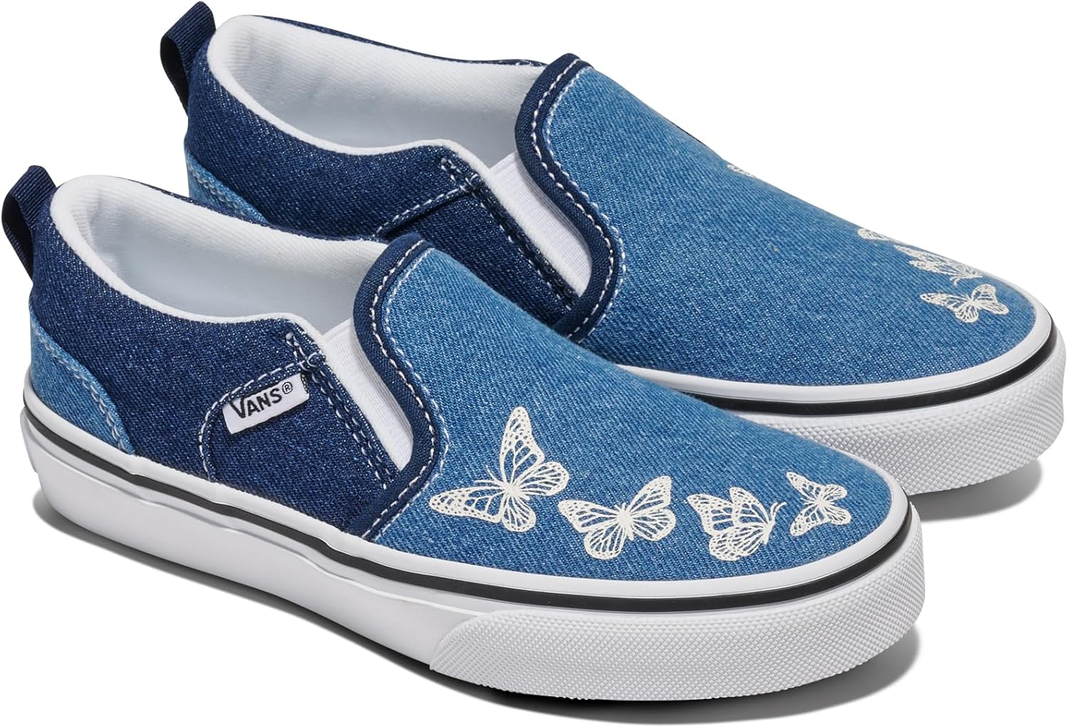 Vans Girls Asher Slip-on Shoe - Image 6