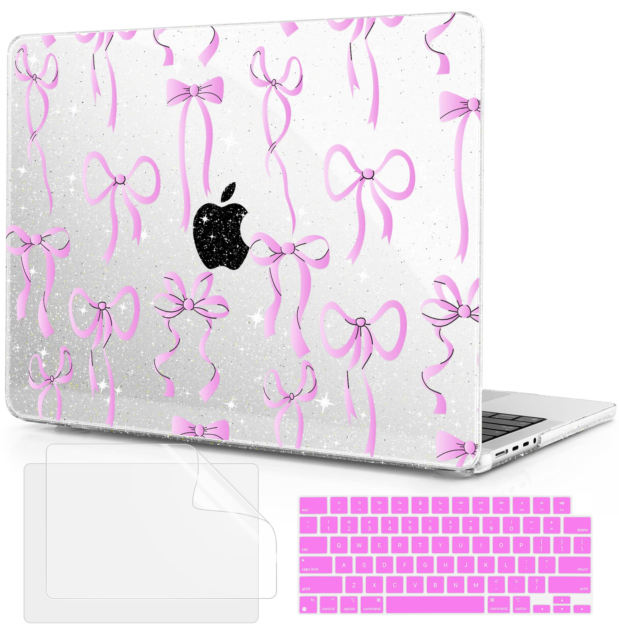 ICEKEE Compatible with M4 MacBook Pro 16 Inch Case 2024 (A3403 A3186) 2023 (M3 A2991 M2 A2780) 2021 (M1 A2485) Pro/Max Chip, Plastic Hard Shell Cover