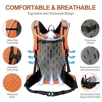 Amazon.co.jp: IX INOXTO ハイドレーションバックパック 25L