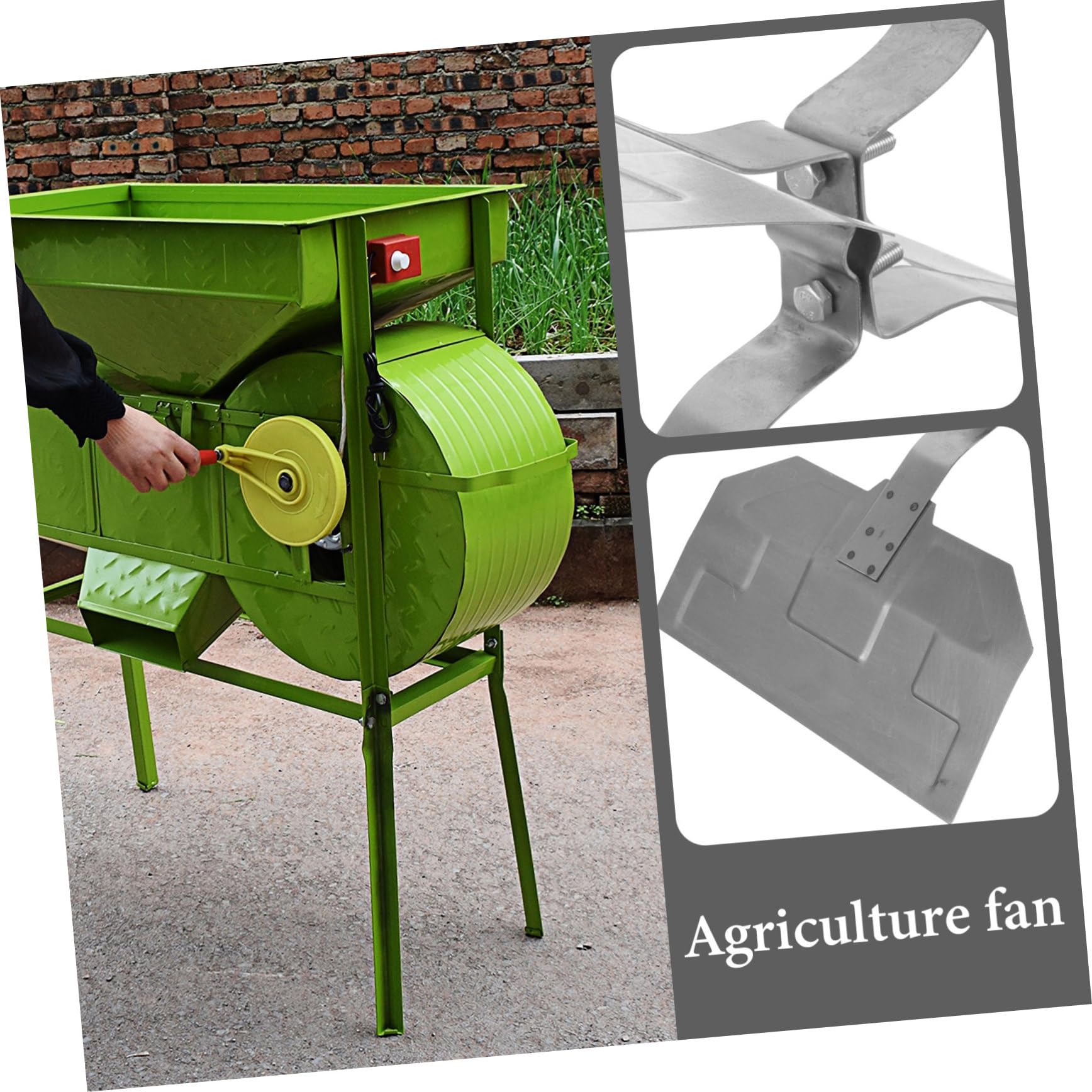 UKCOCO Ventilatore Agricolo in per Ventilatori Agricoli Accessori per Forniture Ventilazione Agricola Macchine Agricole Efficienti