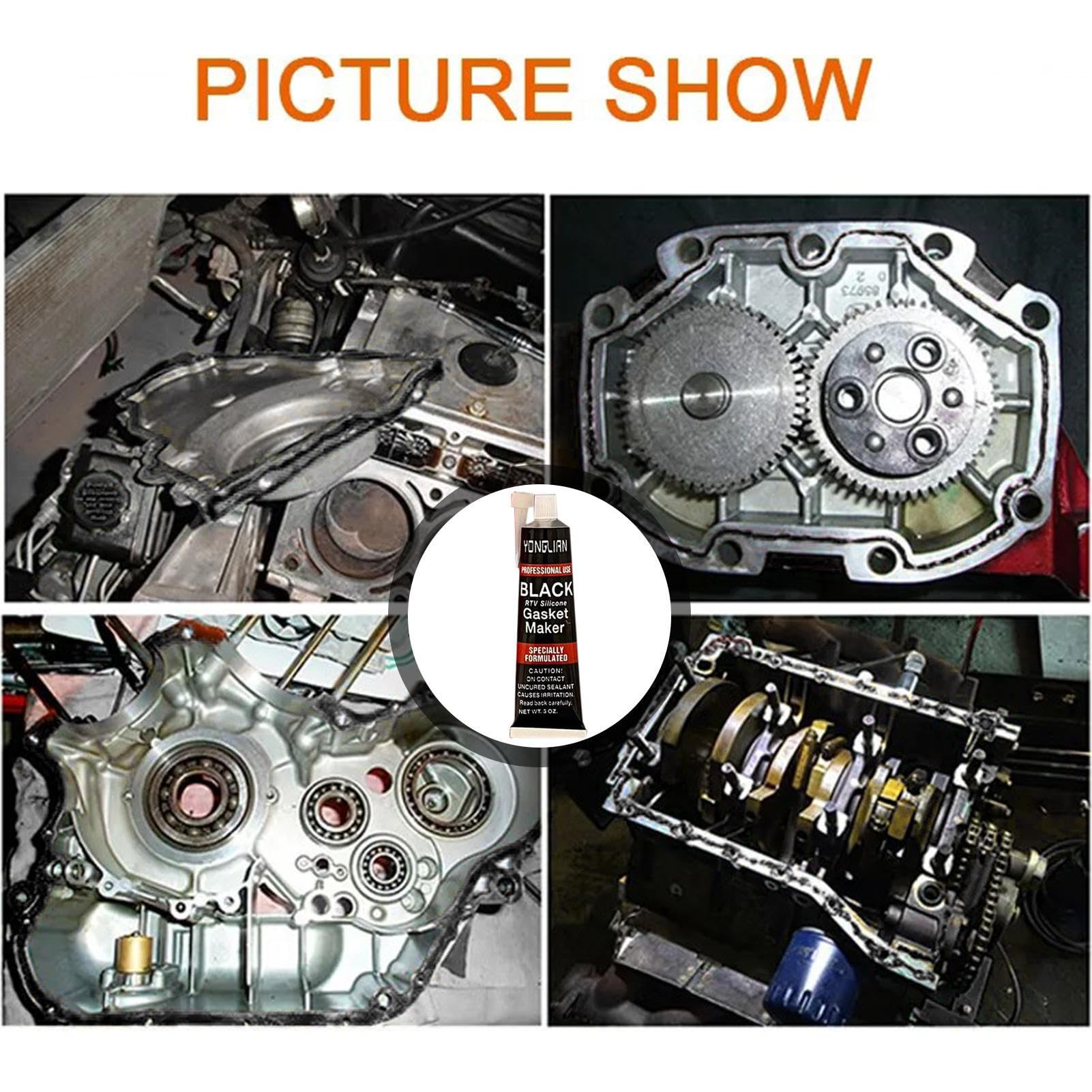 Universaldichtung Plastomar Ölwannen Motor Getriebe Dichtmasse 85 G - Foto 9