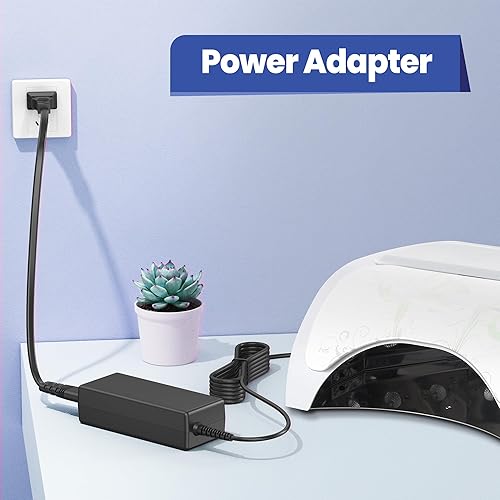 Miniatura 5 de Adaptador de CA para lámpara LED de 18 G, cargador de fuente de alimentación, cargador para lámpara LED de esmalte de gel de remojo