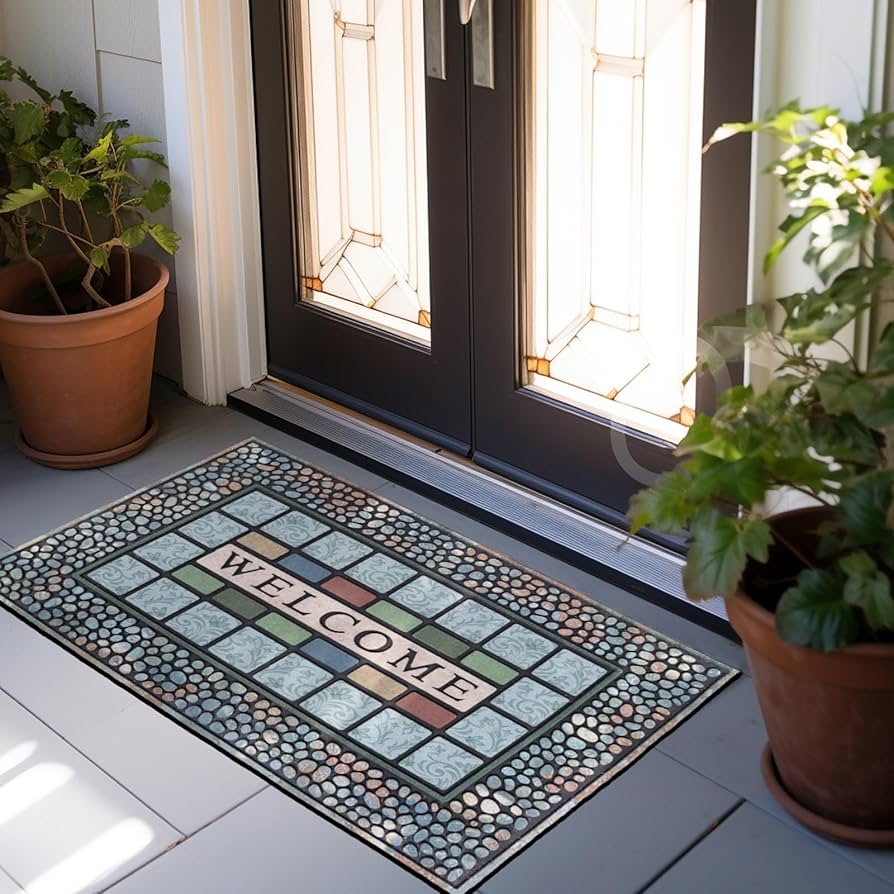 Amazon.com: CHICHIC Rectangle Entrance Door Mat Large 24 x