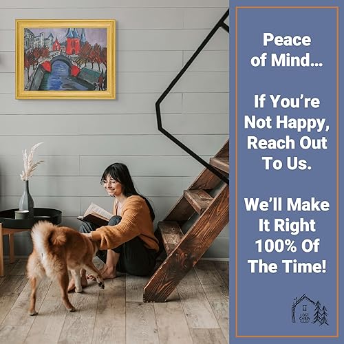 Miniatura 5 de Lost Cabin Red Elisabeth Riverbank Berlin de Ernst Ludwig Kirchner Lienzo en marco biselado dorado Reproducción de pinturas de obras de arte finas