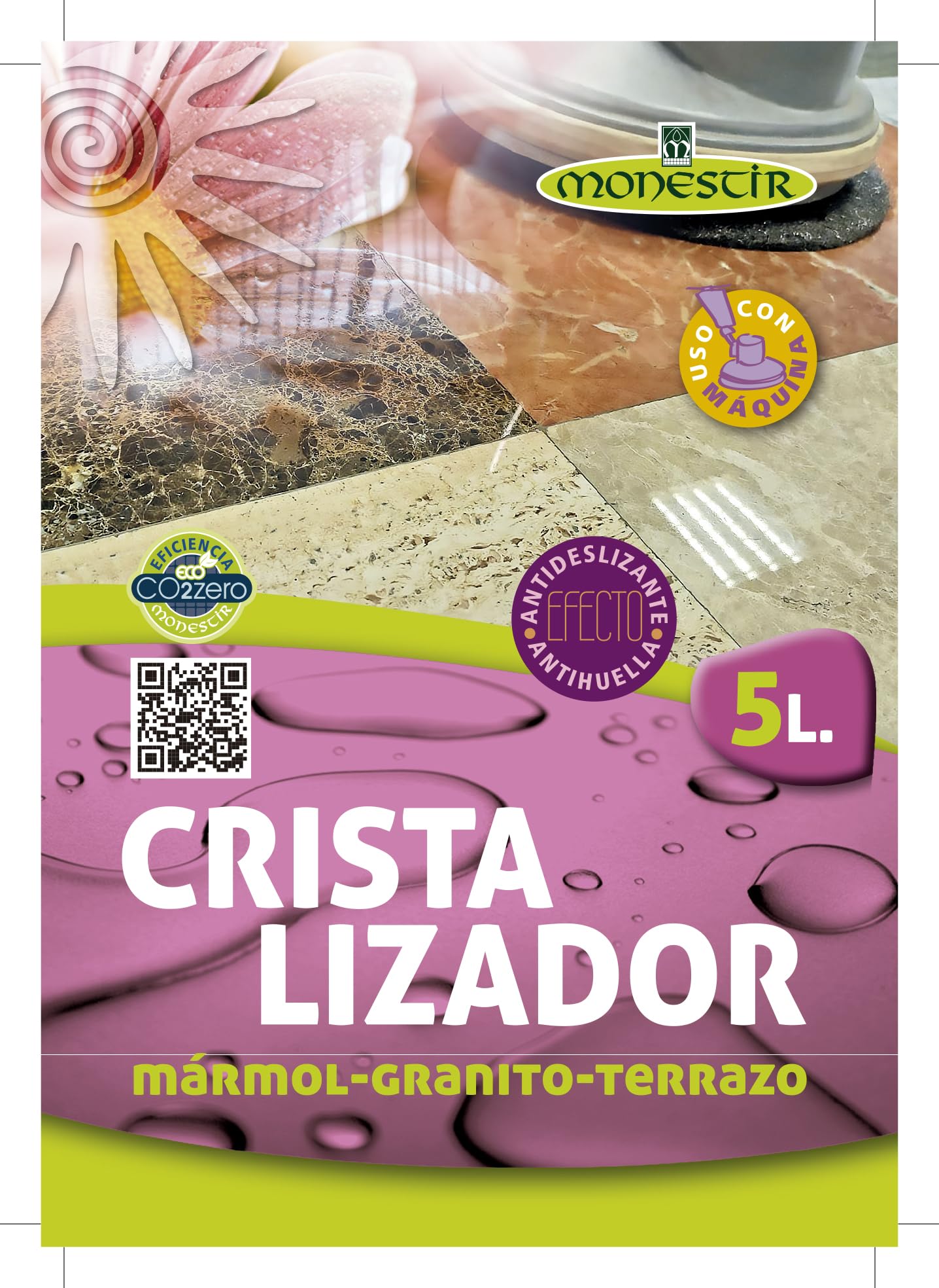 Monestir - Cristalizador Maquina Marmol-Granito-Terrazo 5L