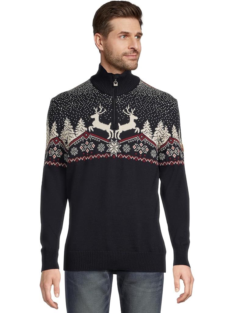 Navy Dale of Norway Christmas Masculine Sweater