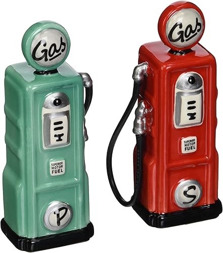 Appletree Design Road Trip - Juego de sal y pimienta a gas, 4-1/4 pulgadas