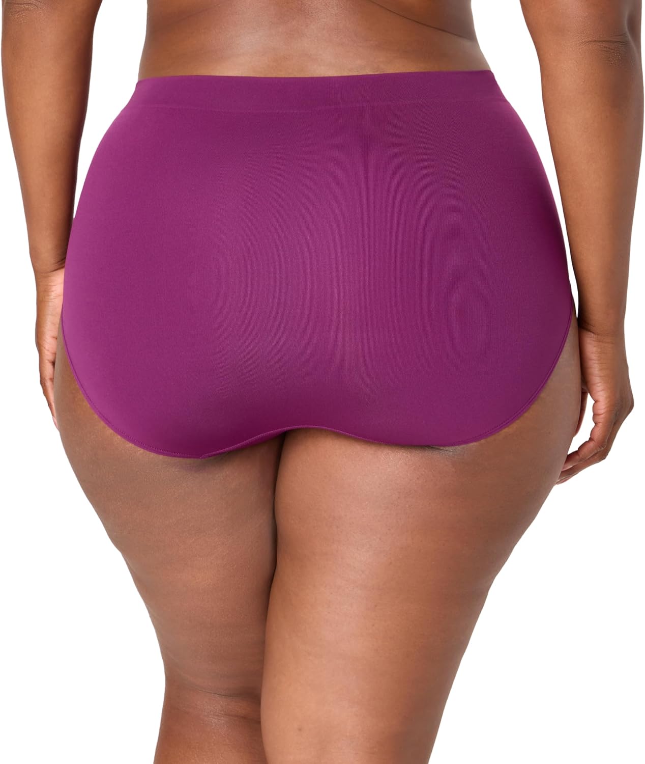 Bali womens Underwear, Smoothing Seamless Brief Panties, Full-coverage Stretch Microfiber for Women - Image 2