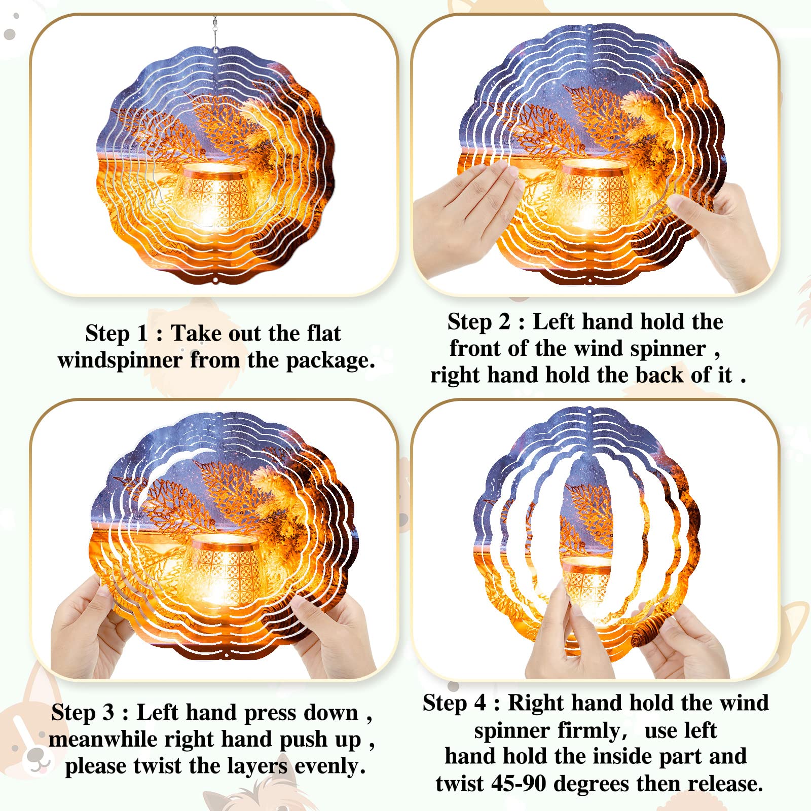 Sublimatie windspinner, onbewerkte aluminium windgong om op te hangen, decoratie, cirkel, spinner, doe-het-zelf handwerk, ornament voor binnen, buiten, binnenplaats, tuinen, voordeur