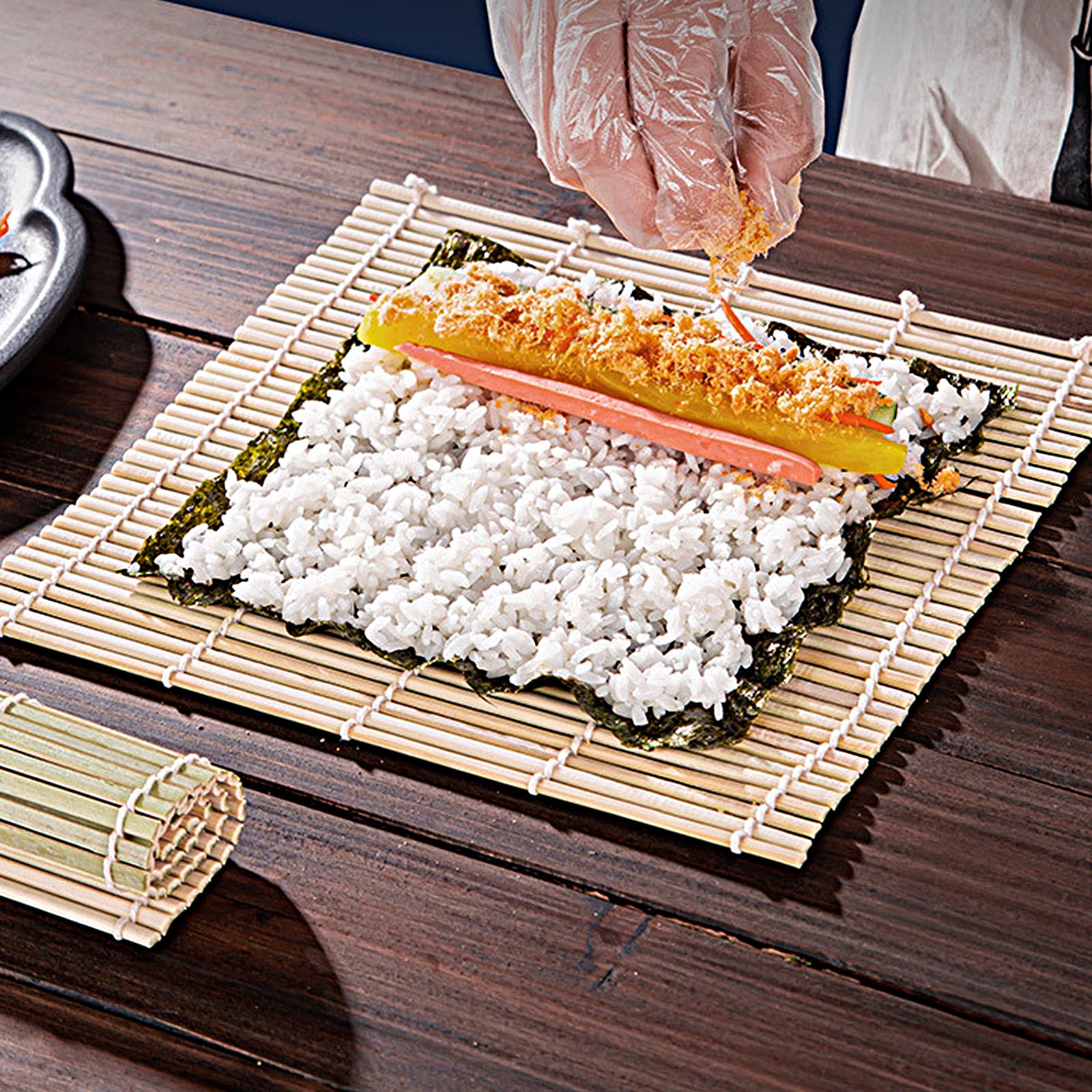 Rvs Rijst Bal Driehoek Sushi Maker Non-Stick Rijst Ball Press A