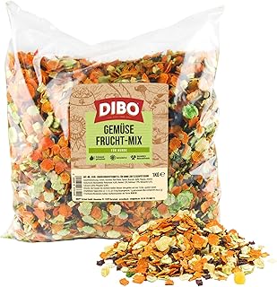 Vegetable Fruit Mix, 1 kg Bag, Food Supplement as a Healthy, Natural Diet for Dogs by DIBO, Dog Food, Barf, B.A.R.F. product image