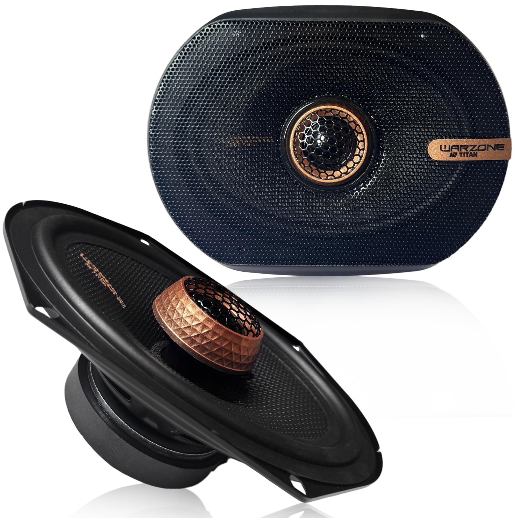 Amazon.com: Warzone 2X WZ68PTi 6x8-Inch Super Coaxial Speaker Pair