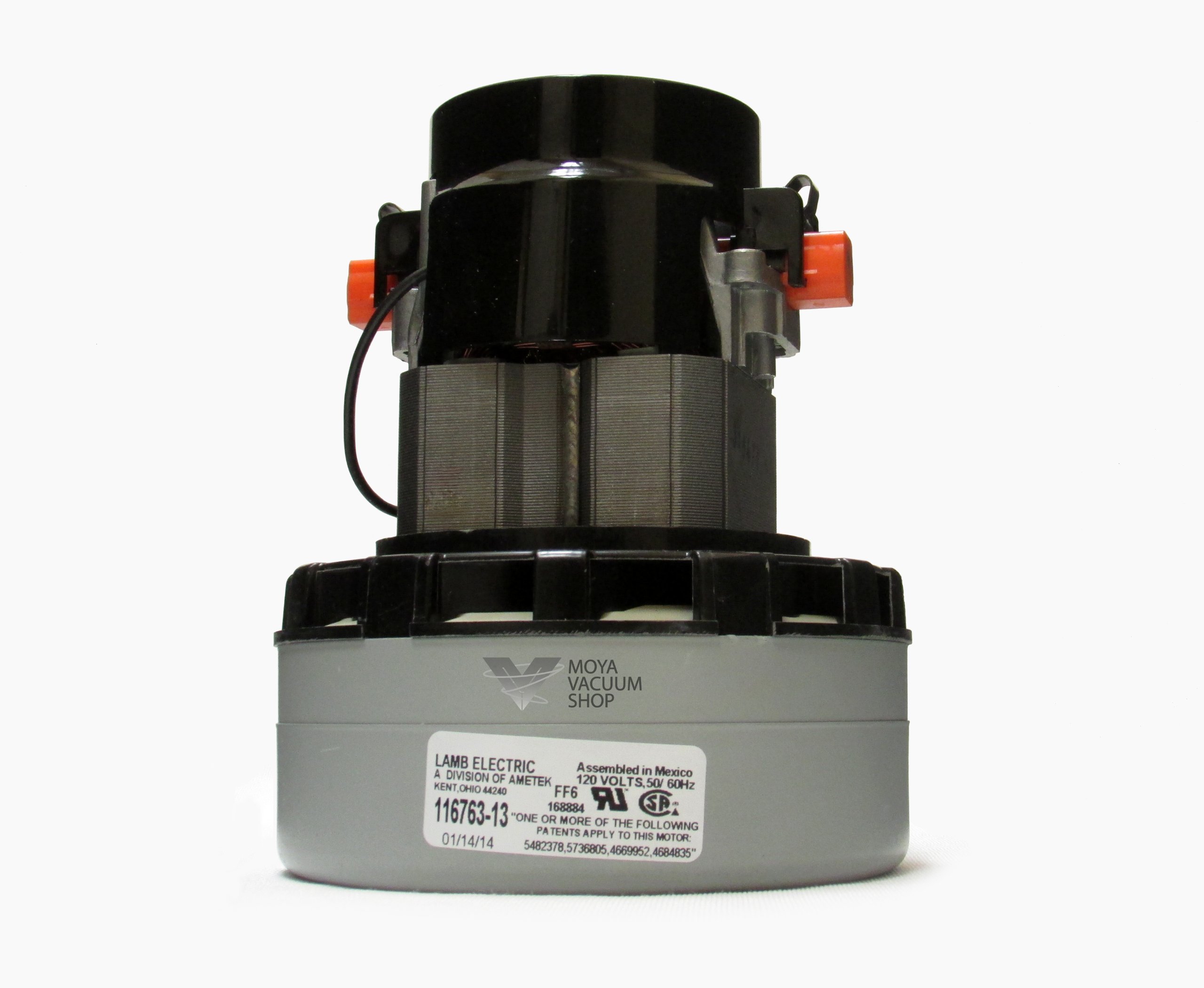 Central Vacuum Ametek Lamb Blower Motor 116763-13