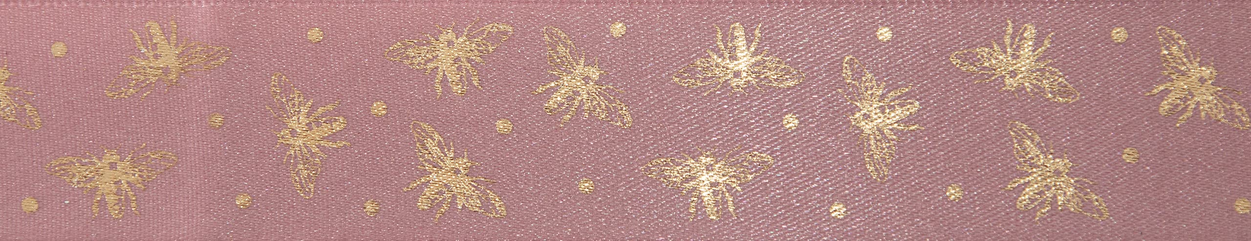 Berisfords Polyester Ribbon, Colonial/Rose Gold, 15mm x 20m
