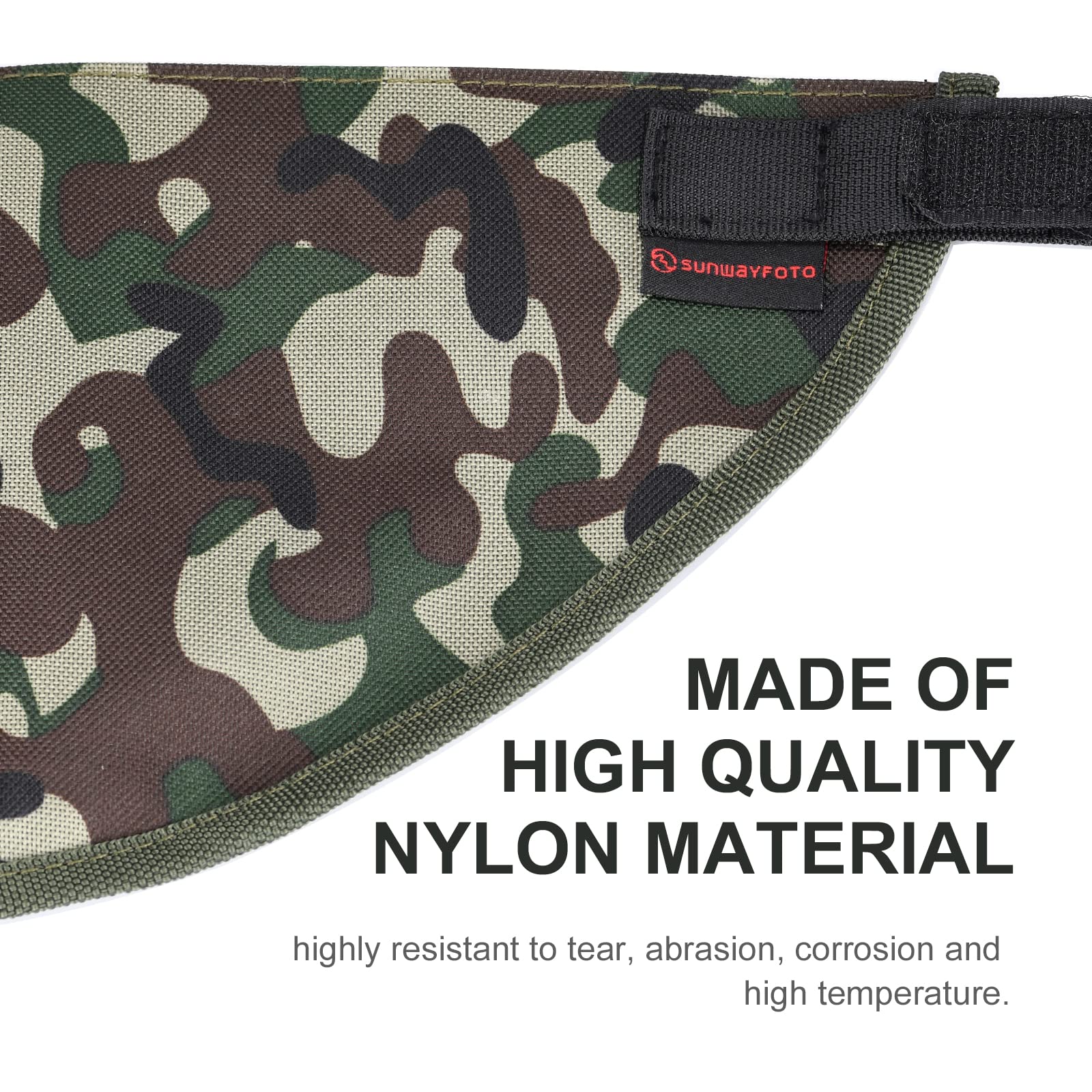 Tripod Weight Stone Bag Heavy Duty Camouflage Sandbag Butler Pouch to Tripod Legs, 2524