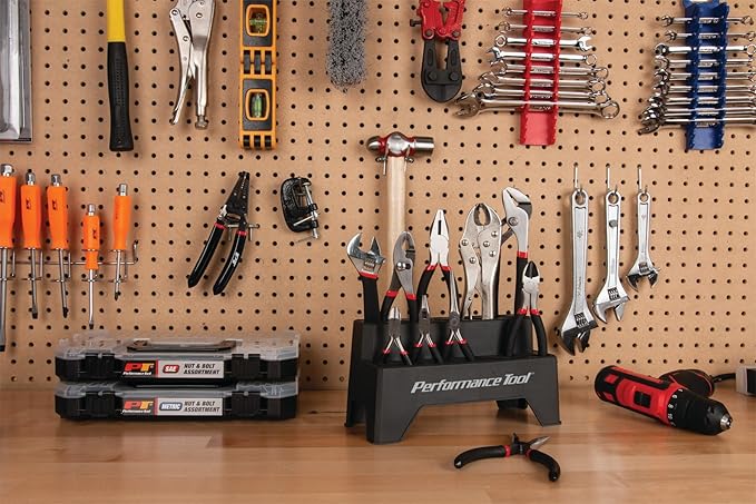 Set de Alicates Performance Tool W1705 con Rack (10 Piezas) miniatura 10