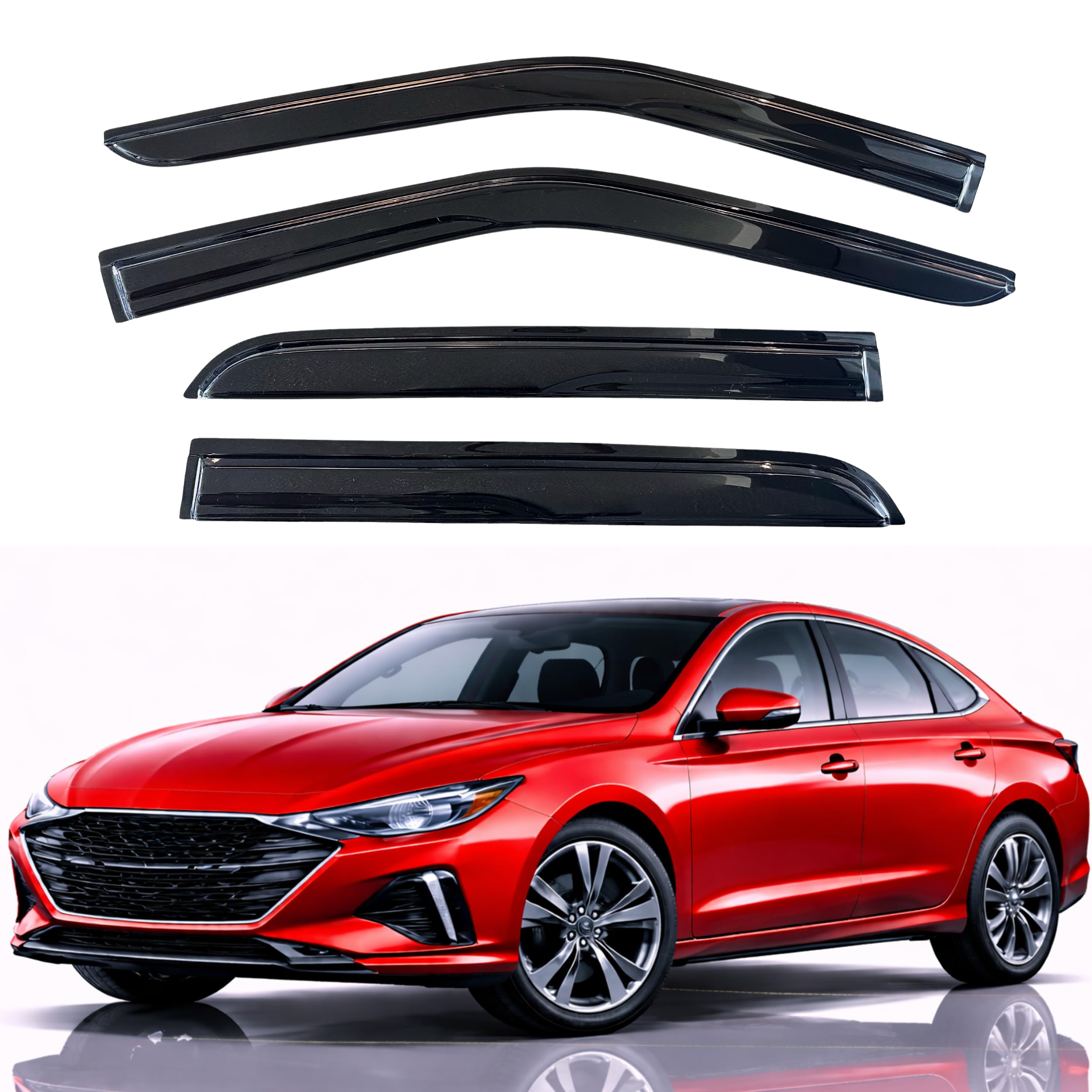 KPY Rain Guards Fit for 2020-2026 Hyundai Sonata