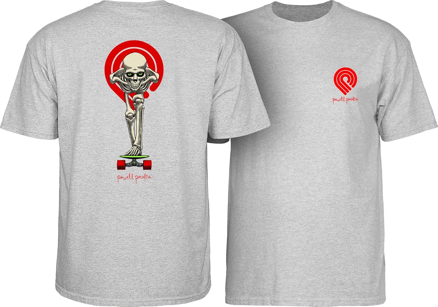 トップス hanes beefy-t Powell peralta Skateboards Amazon.com: Powell Peralta Skateboards Tucking Skeleton T