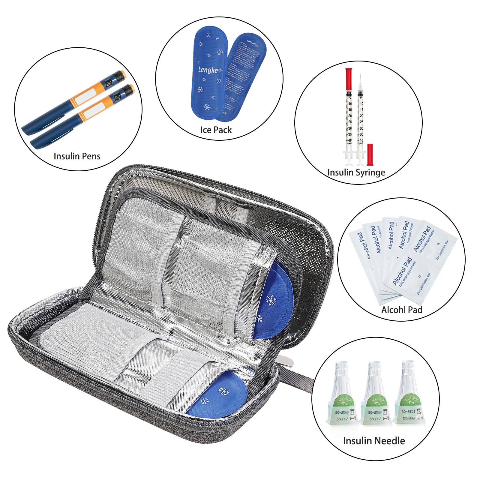 BOMKEE Insulin Cooler Travel Case - Image 4