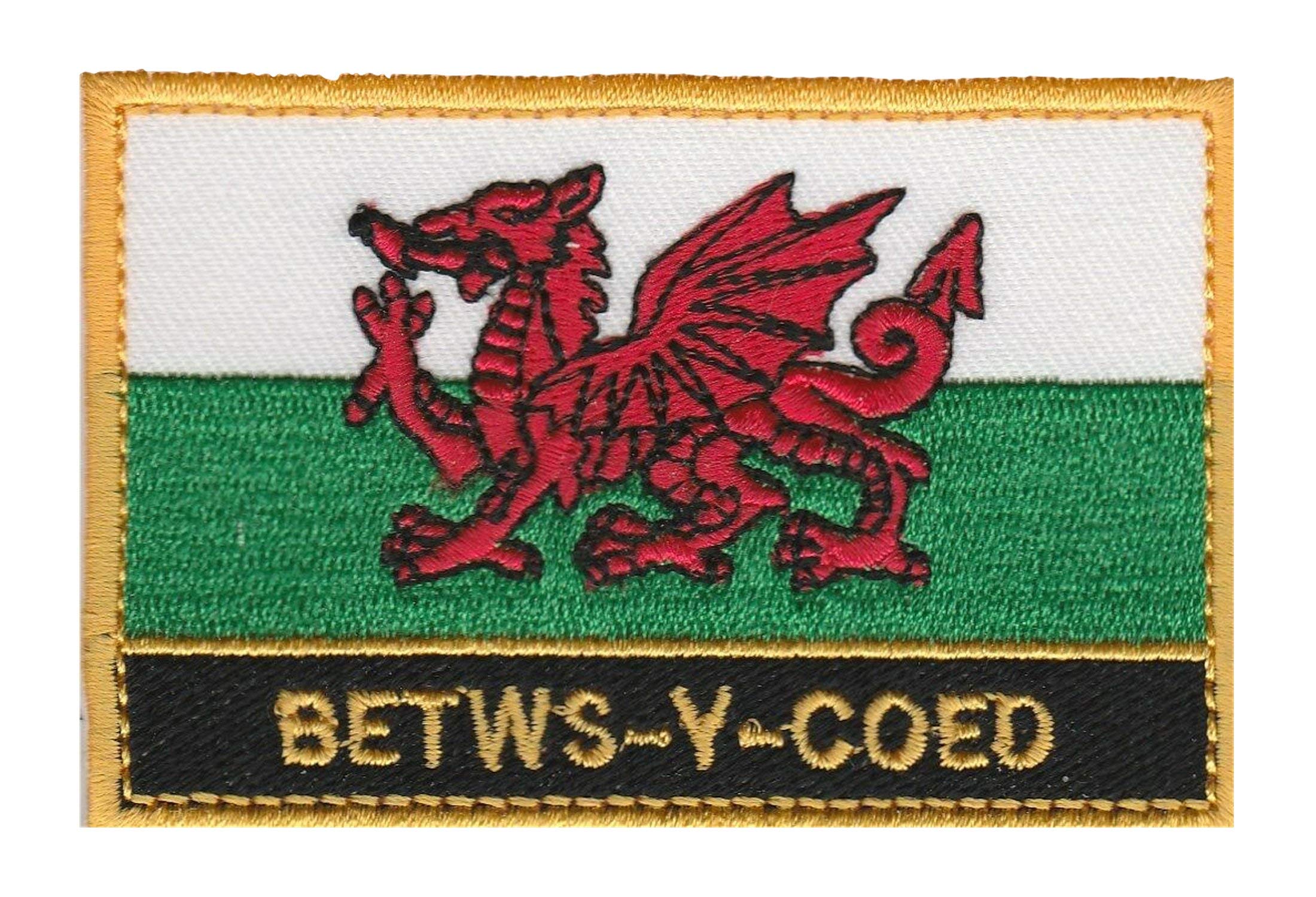 Betws-Y-Coed Wales Cymru Town & City Embroidered Sew on Patch Badge