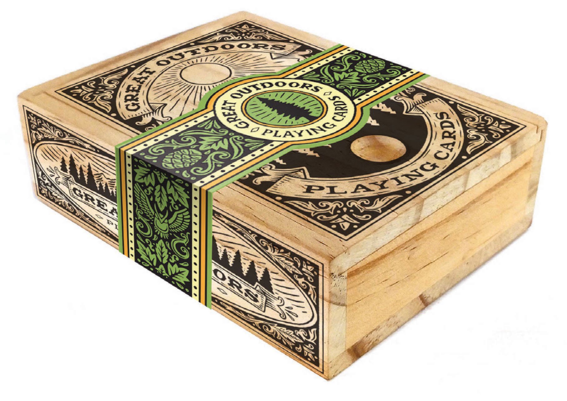 Great Outdoors Playing Cards by Travis Pietsch (Cards)