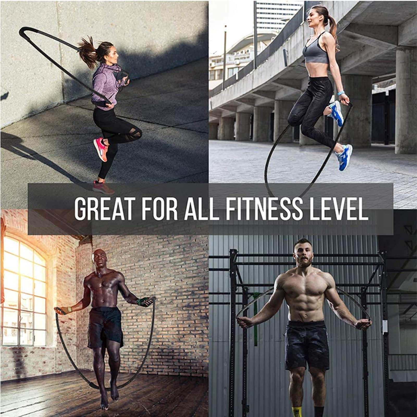 Battle Rope Cuerda Saltar 3 M, Entrenamientos Cuerpo Entero para Adultos Entrenamiento Potencia Cuerdas Batalla, Cuerda Salto Fitness para Mejorar El Desarrollo La Fuerza Muscular (Size : 38mm)