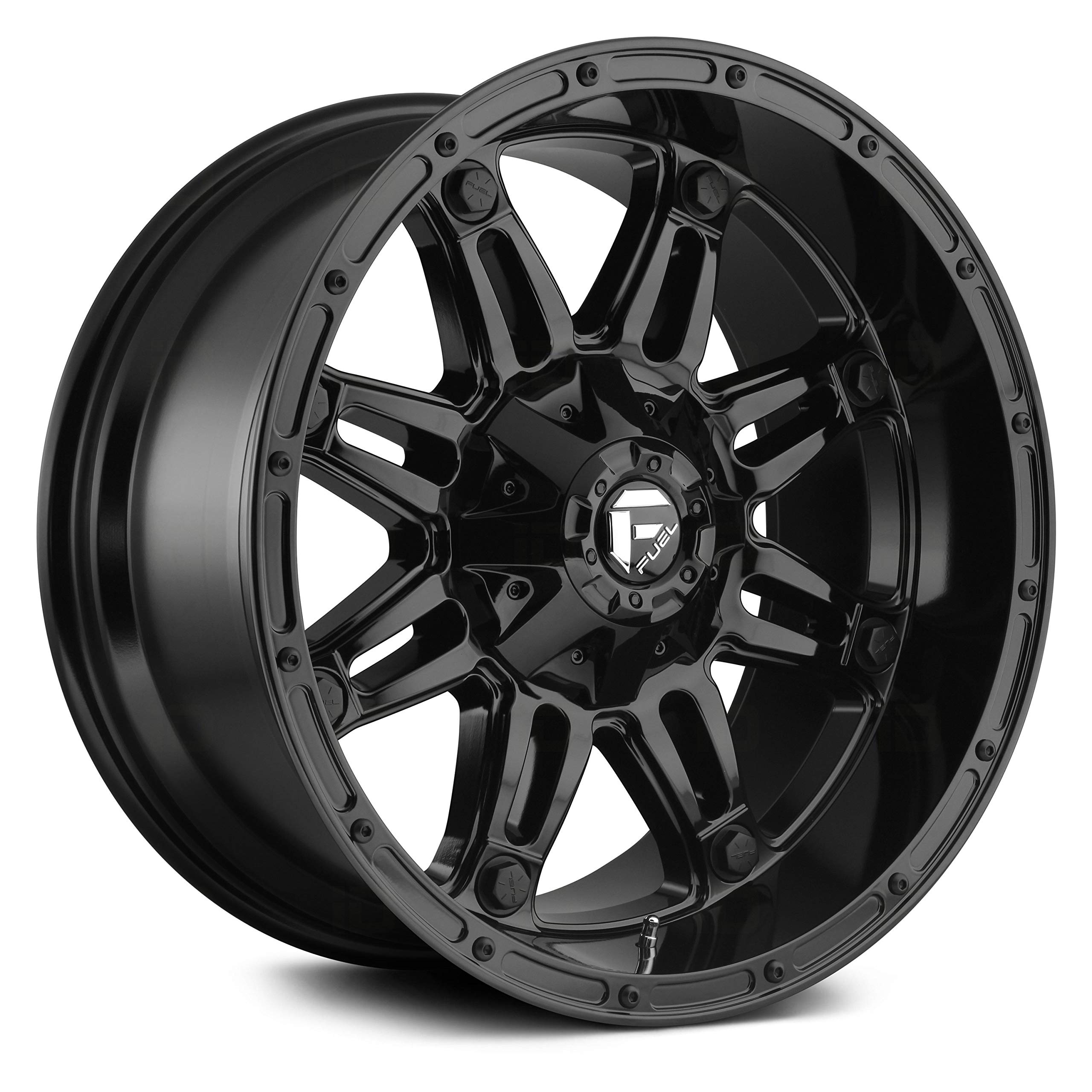 Fuel Offroad D625 HOSTAGE BLACK Wheel (20 x 9. inches /6 x 135 mm, 1 mm Offset)