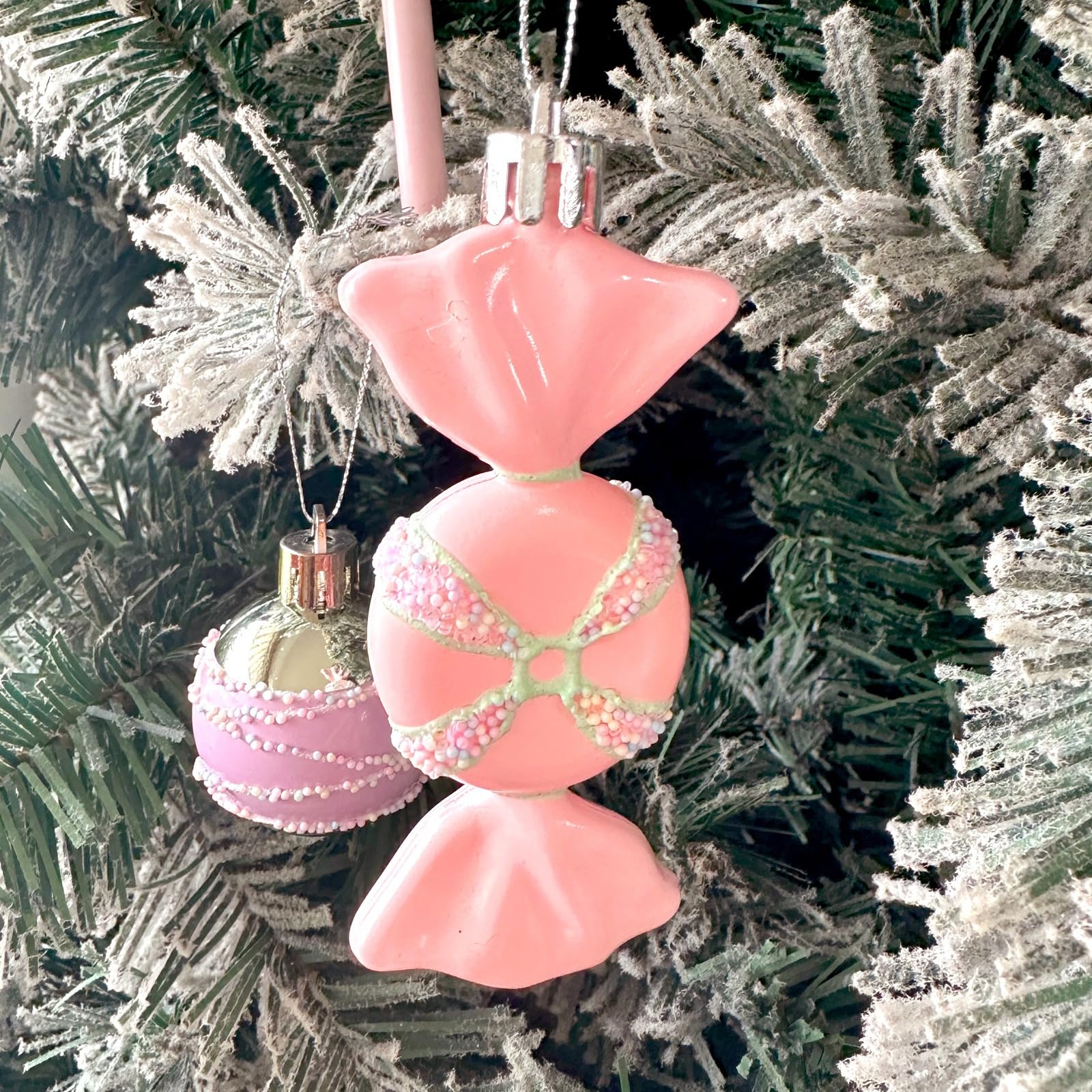 Weihnachtsdeko Weihnachtskugeln, 34/58/80 Stücke Bruchsiche Christbaumkugeln Ornamente Weihnachtsbaumschmuck für Weihnachtsbaum Christbaumkugeln Weihnachtsdekoration Kugeln
