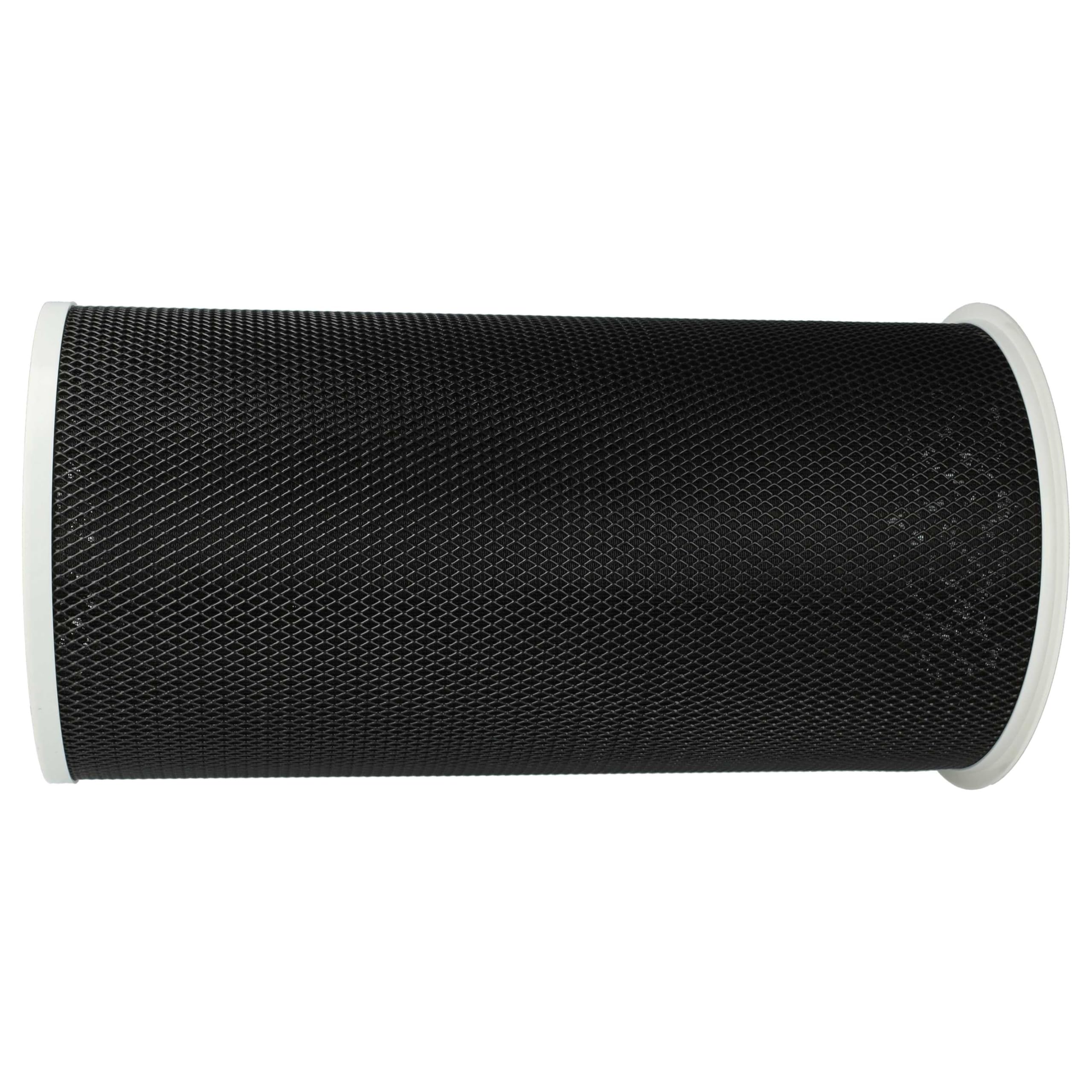 vhbw 8 x filtr z węglem aktywnym kompatybilny z oczyszczaczem powietrza Xiaomi Mi Air Purifier 2, 3, 2H, 2C, 3C, 2S, 3H, filtr powietrza, czarno-szary