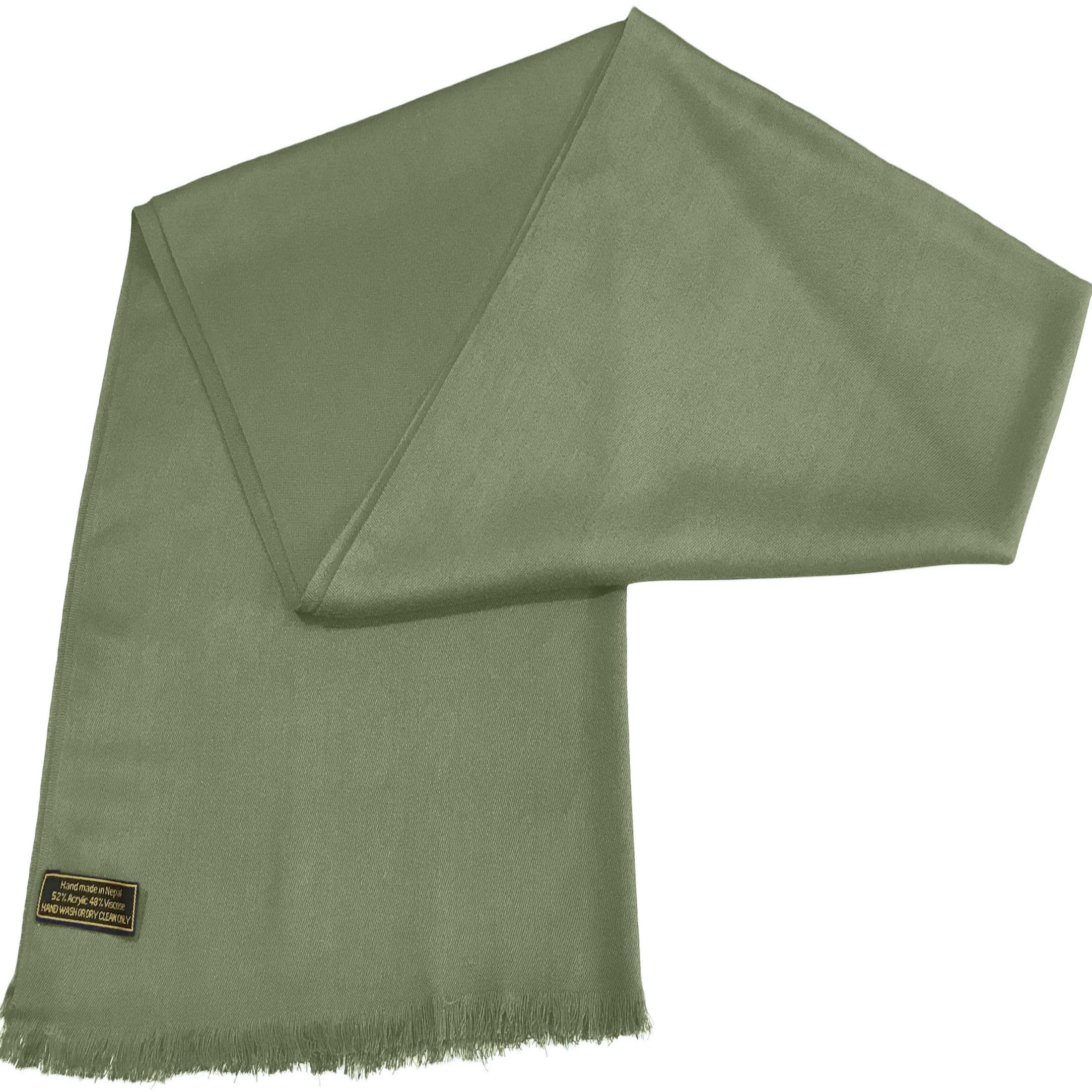 CJ Apparel Einfarbiges Entwurf-Nepalesisch Scialle di Pashmina Donna