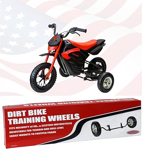 Vista 48 de Hardline Products Ruedas USA para ruedas de entrenamiento Tots para Razor Pocket Mod Scooter - 1802-UT-H-Pocket