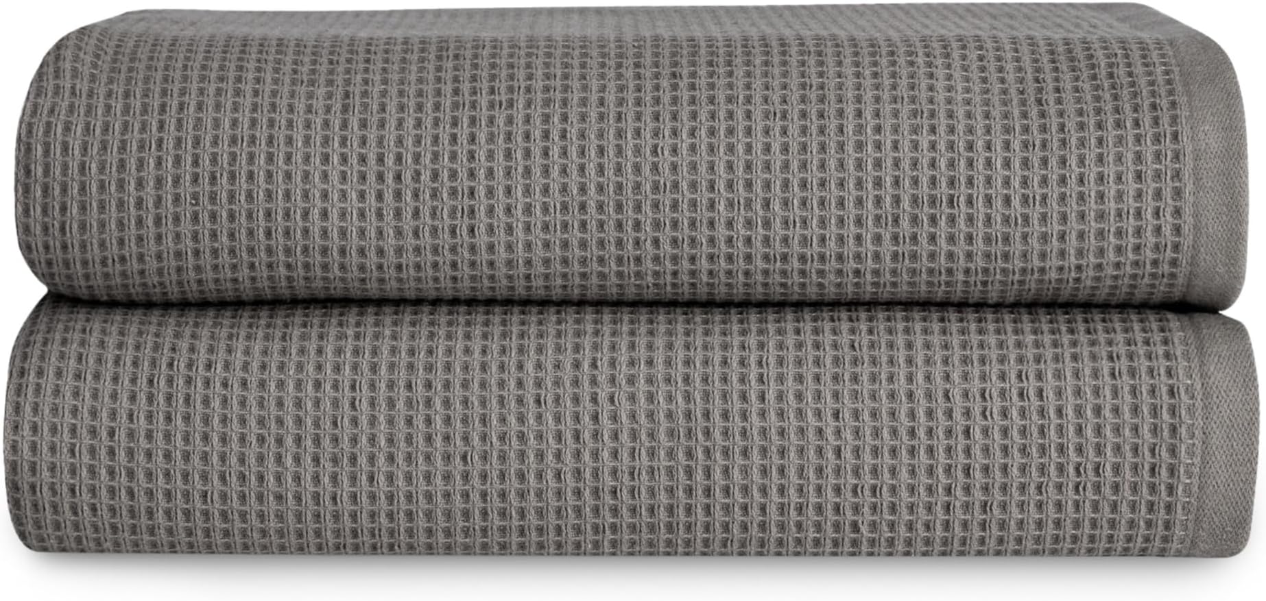 Amazon.com: Cozy Earth Charcoal Waffle Bath Towels : Health & Household