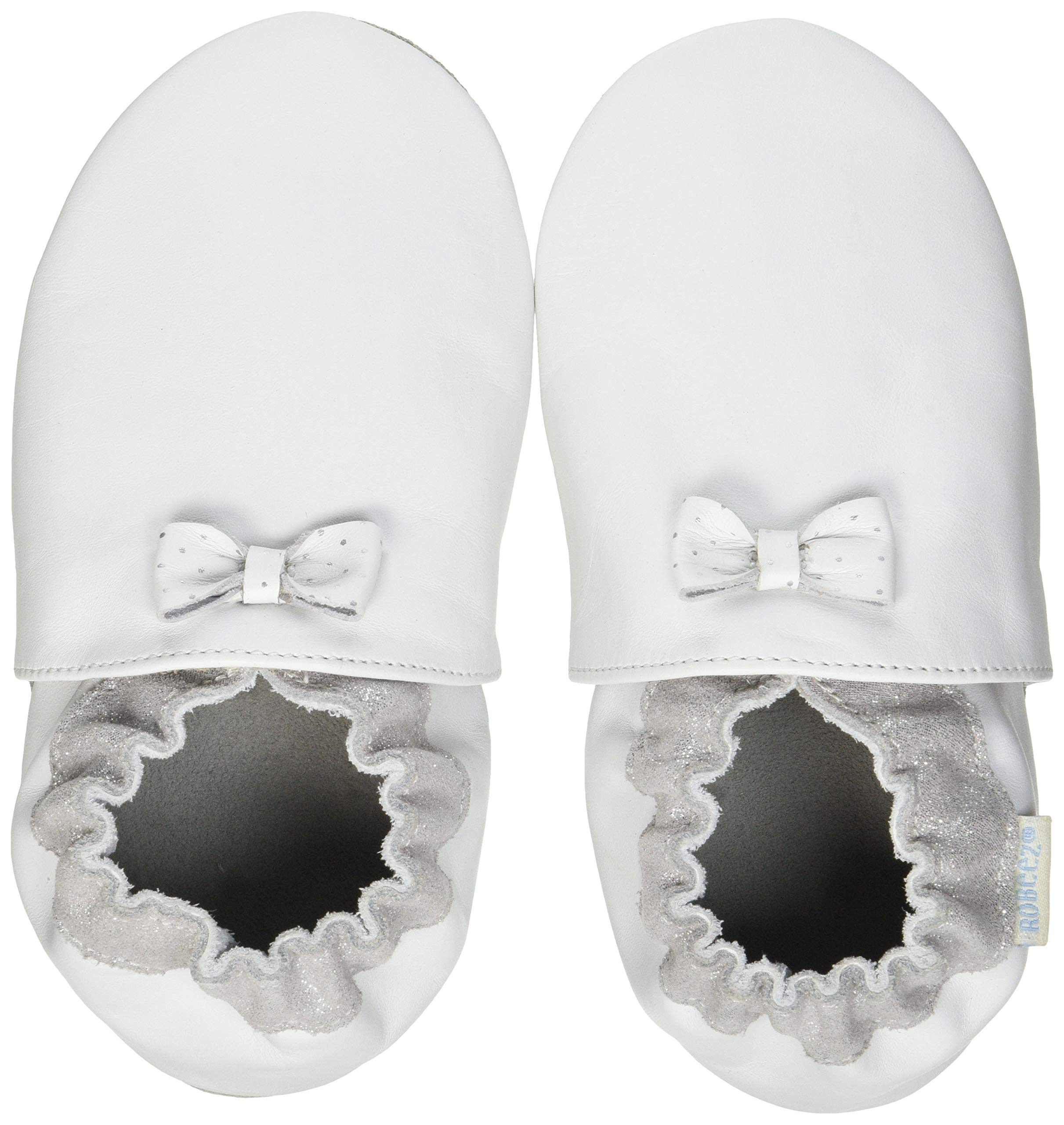 Chaussons Souples Pour Bébé Robeez - Collection Knot - Cuir Véritable - Pour Premiers Pas