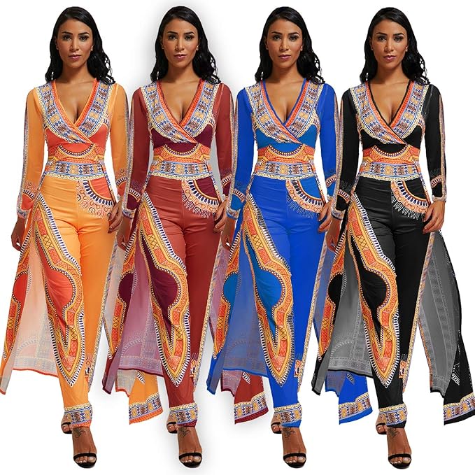 African print jumpsuit amazon Outlet